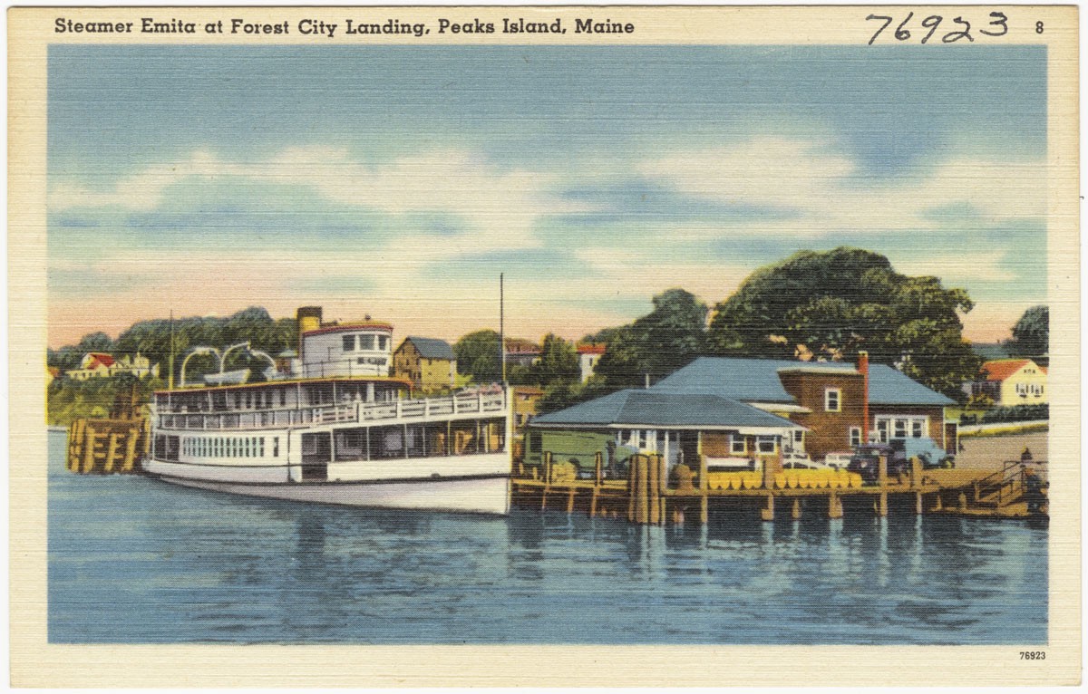 old postcard
