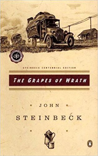 The Grapes of Wrath book cover