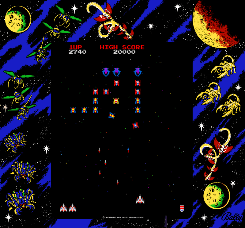 galaga bee