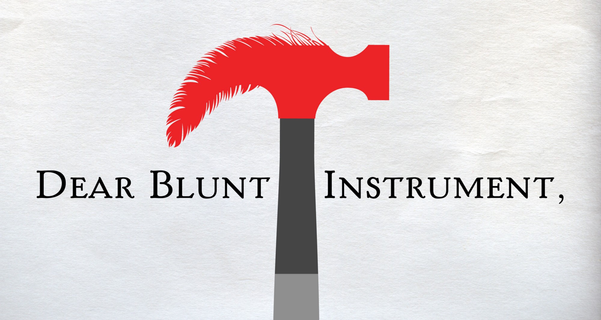 Logo for "The Blunt Instrument"