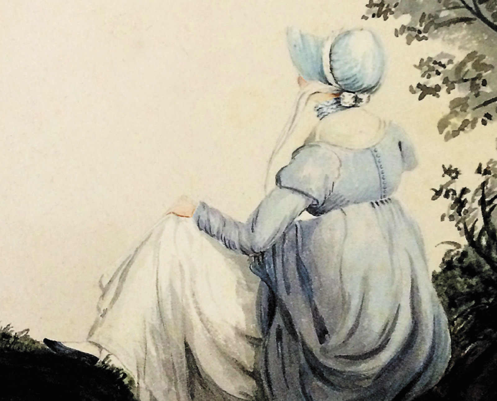Jane Austen In the Middle Water Bottle by ArtSoElectric