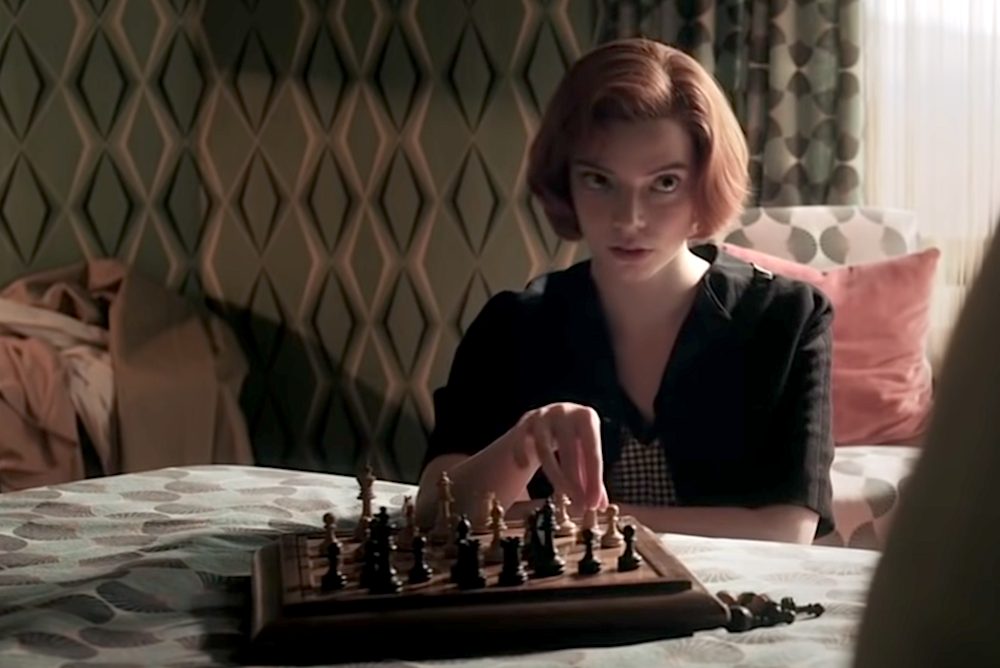 The Queen's Gambit: a female chess prodigy