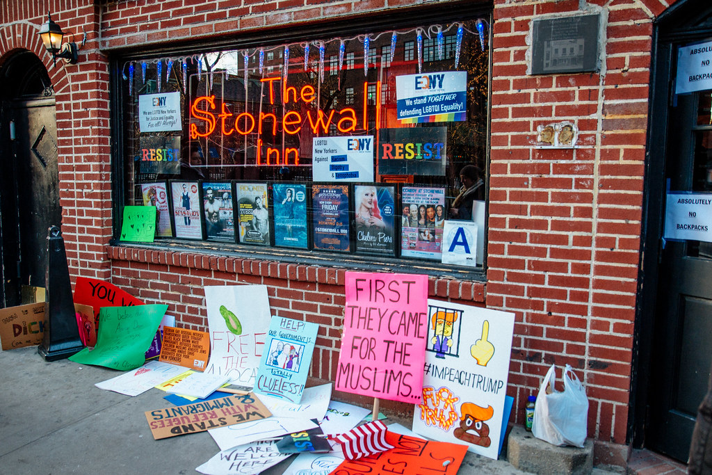 Photo of Stonewall Inn in New York City by Mathias Wasik via Flickr