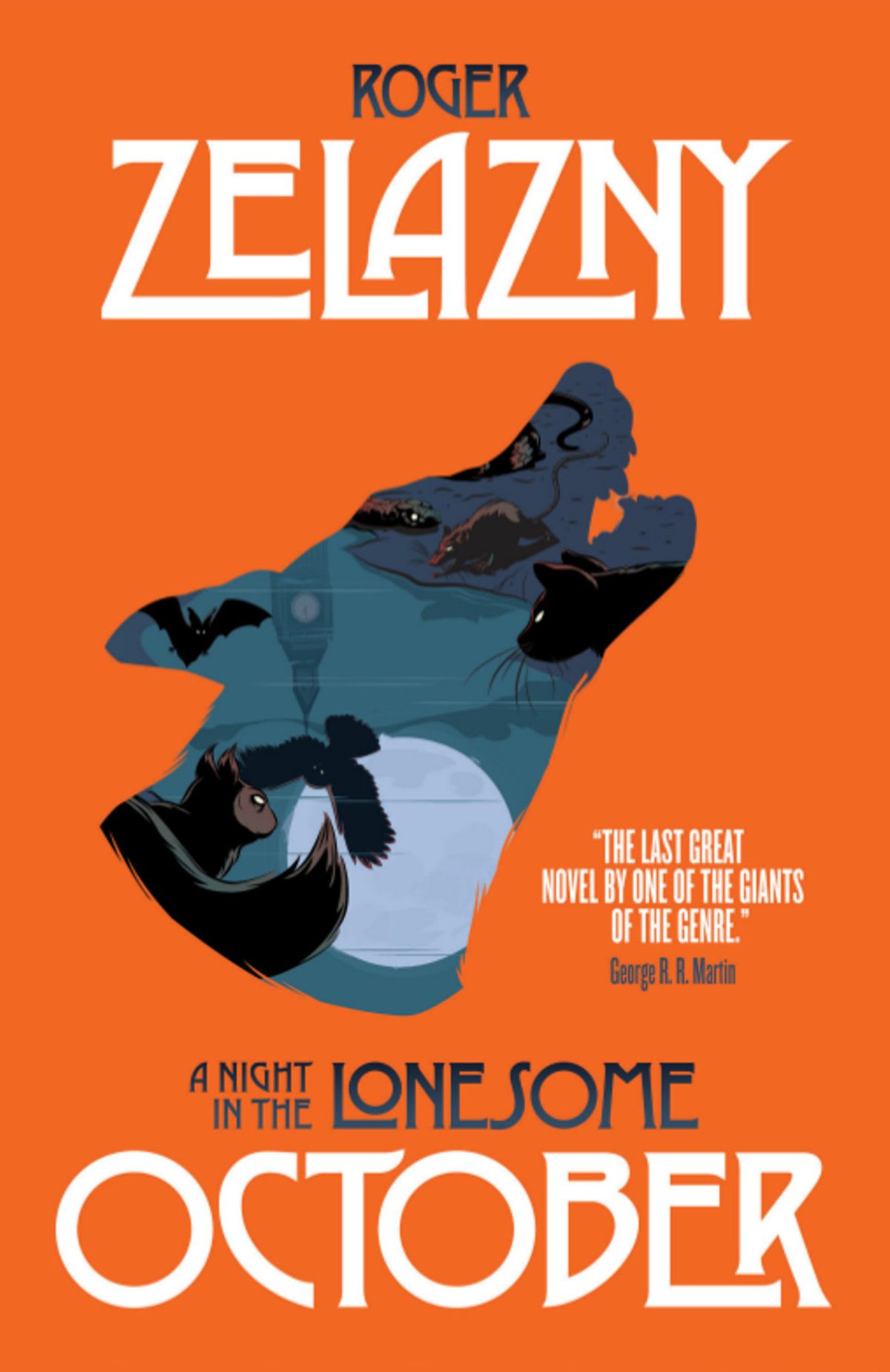 Cover of A Night in the Lonesome October by Roger Zelazny