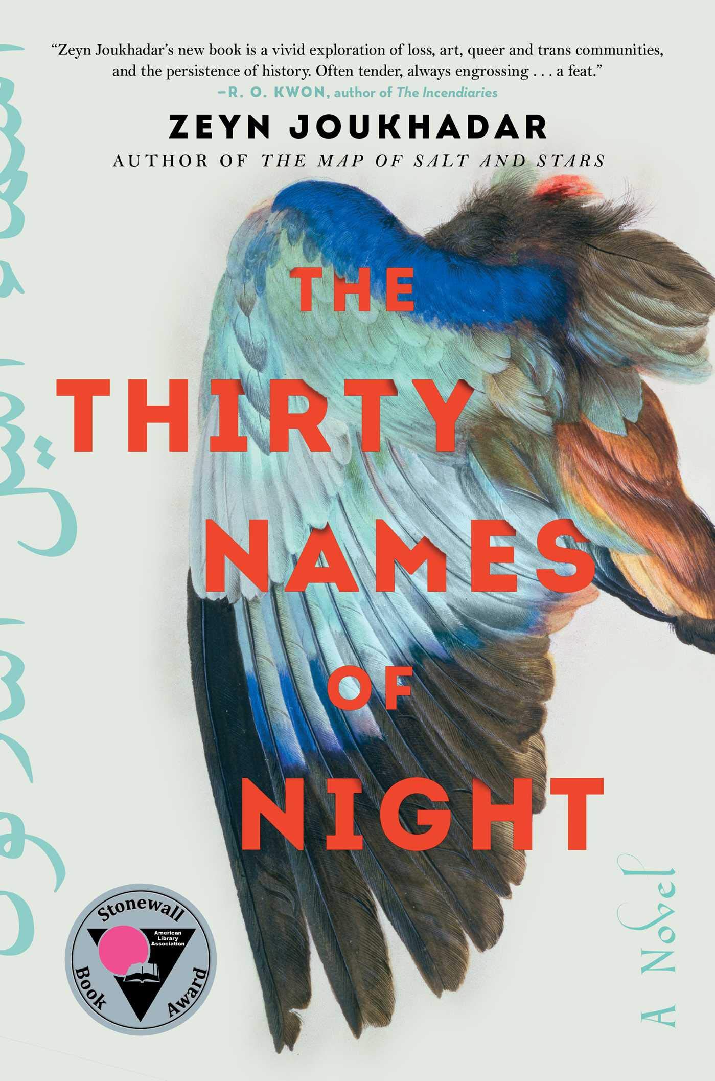 Amazon.com: The Thirty Names of Night: A Novel (9781982121495): Joukhadar,  Zeyn: Books