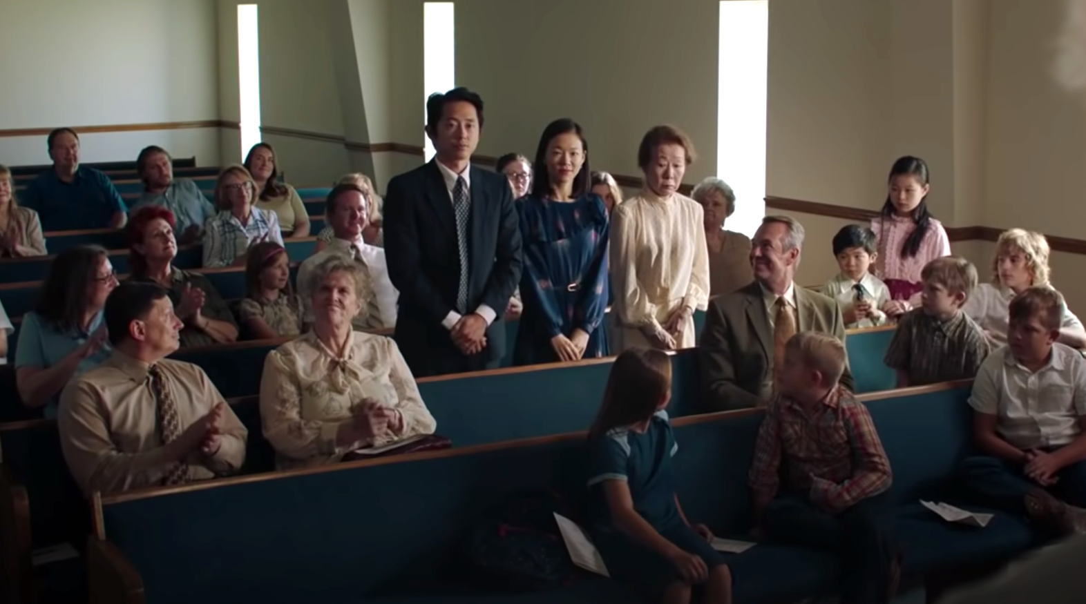 Screen shot from "Minari," a movie about a Korean family starting anew in Arkansas