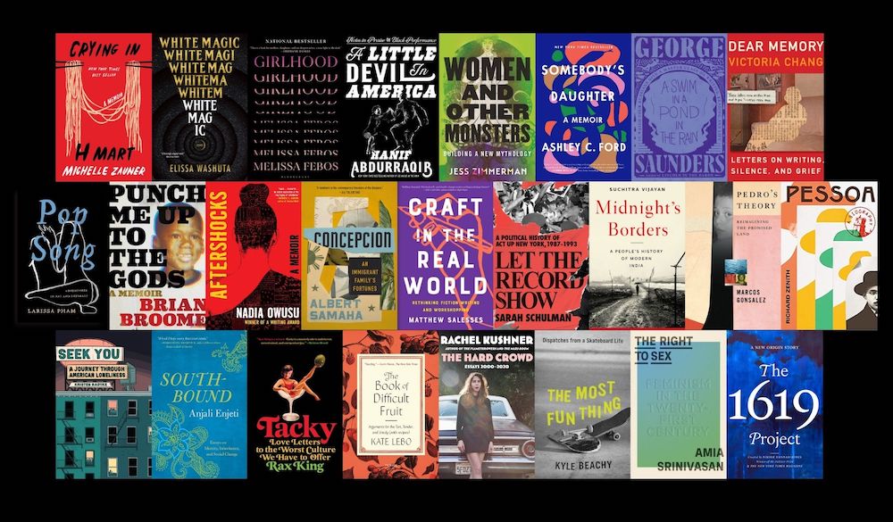 Collage of cover images of Best Nonfiction of 2021