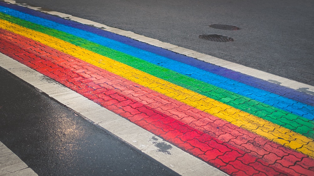 Rainbow Pride Crosswalk