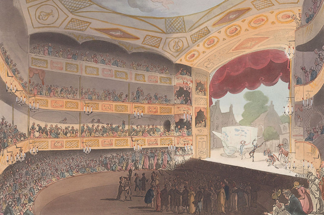 Royal Circus, designed and etched by Thomas Rowlandson