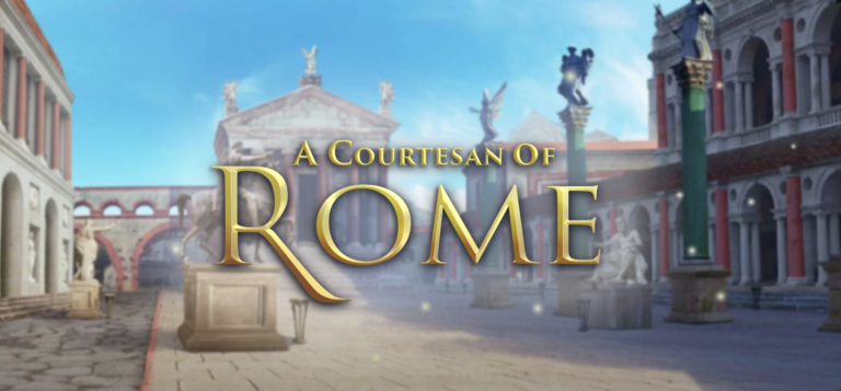 Screenshot from A Courtesan of Rome.