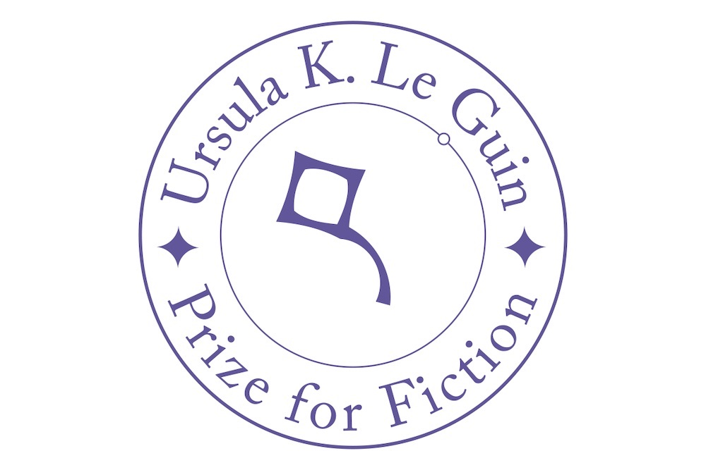 Ursula K. Le Guin Prize Logo in purple