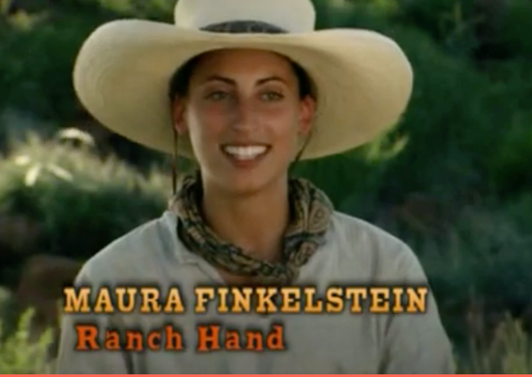 Maura Finkelstein addresses the camera during a confessional in "Texas Ranch House"