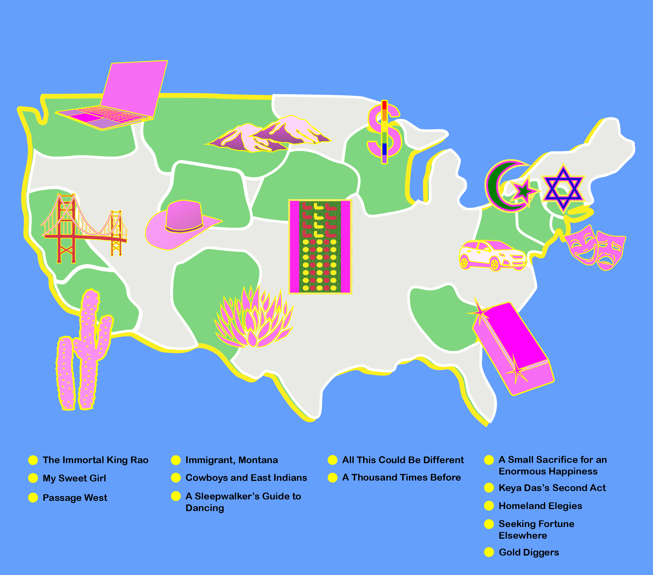 A Literary Map of South Asian America